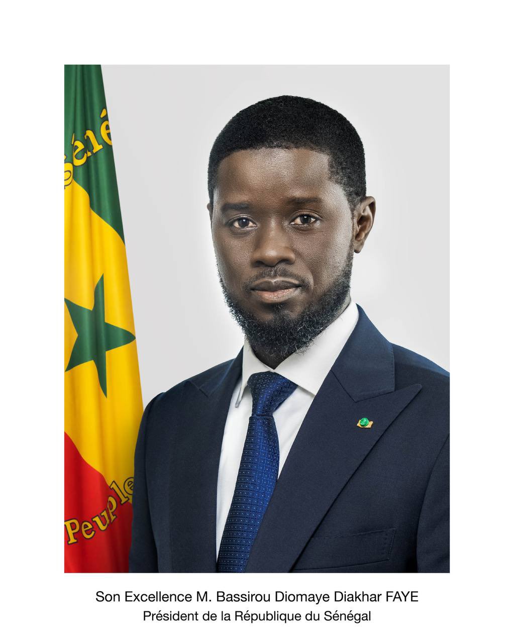 Bassirou Diomaye Faye, President of Senegal
